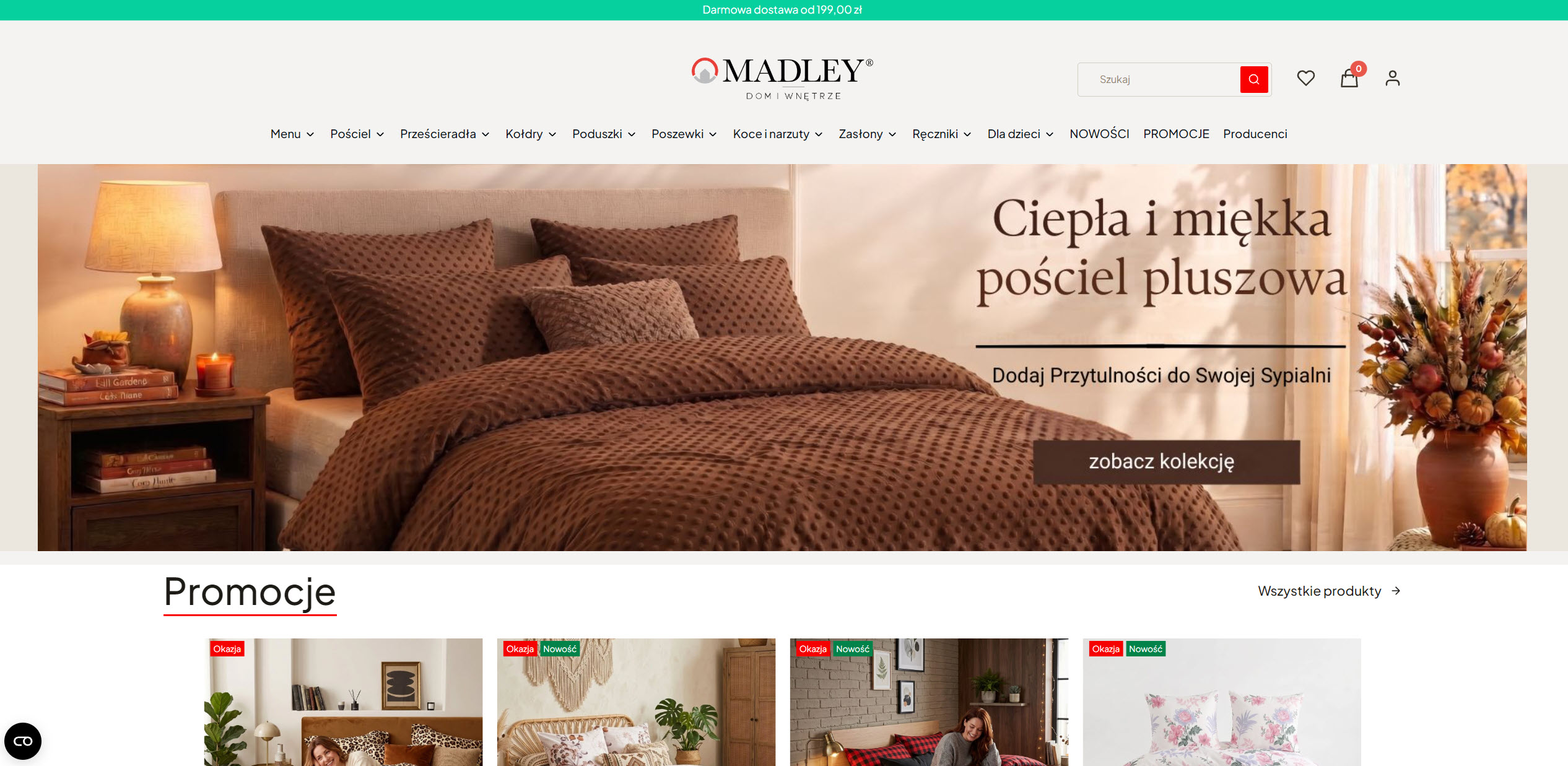 Dla kogo sklep z pościelami będzie lepszym wyborem niż zakupy w galerii handlowej?