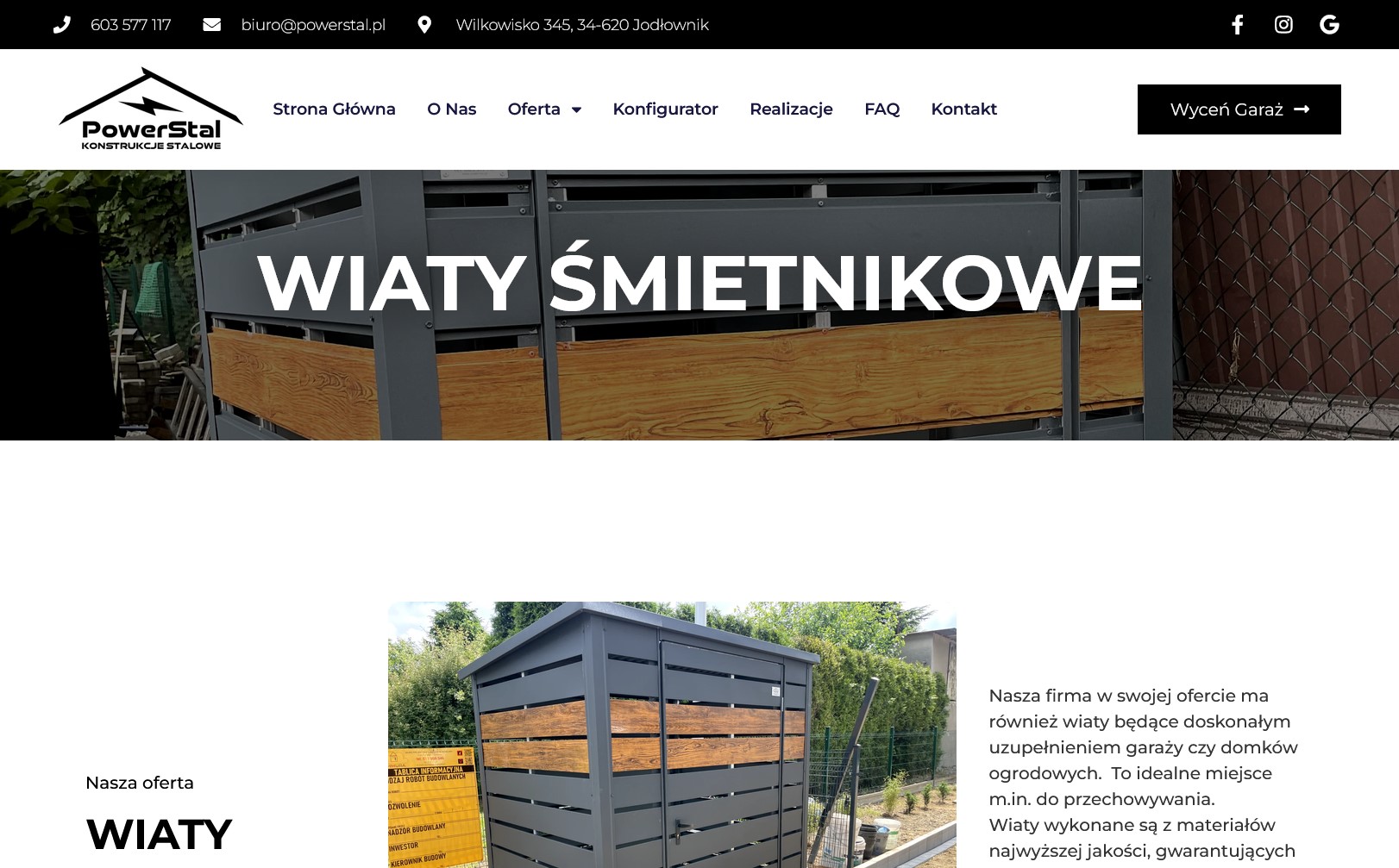 Nowoczesne wiaty śmietnikowe - praktyczny sposób na estetyczną segregację odpadów