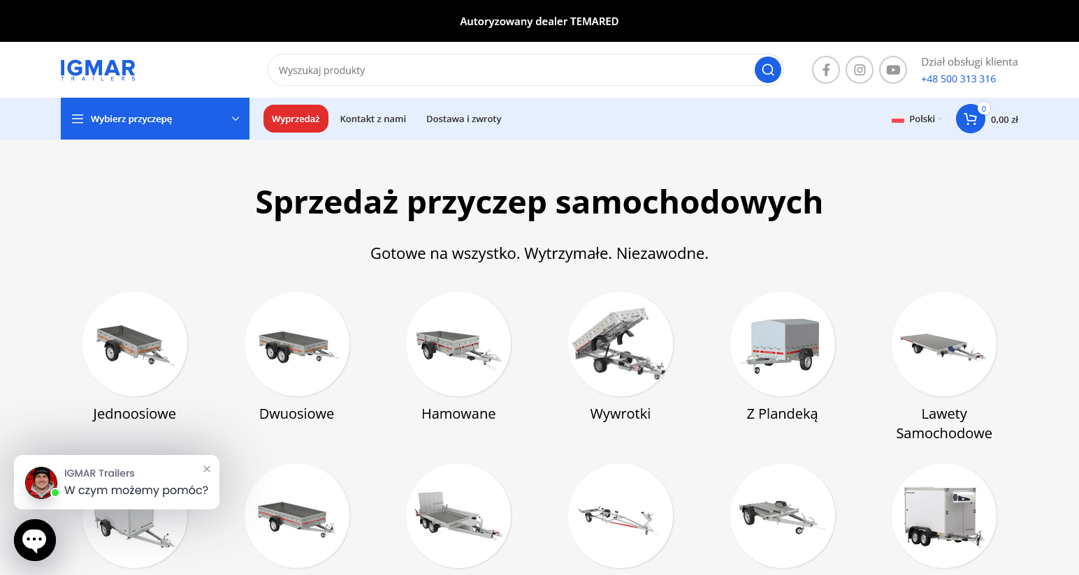 Czym różnią się przyczepy Temared i który typ sprawdzi się przy konkretnym ładunku?