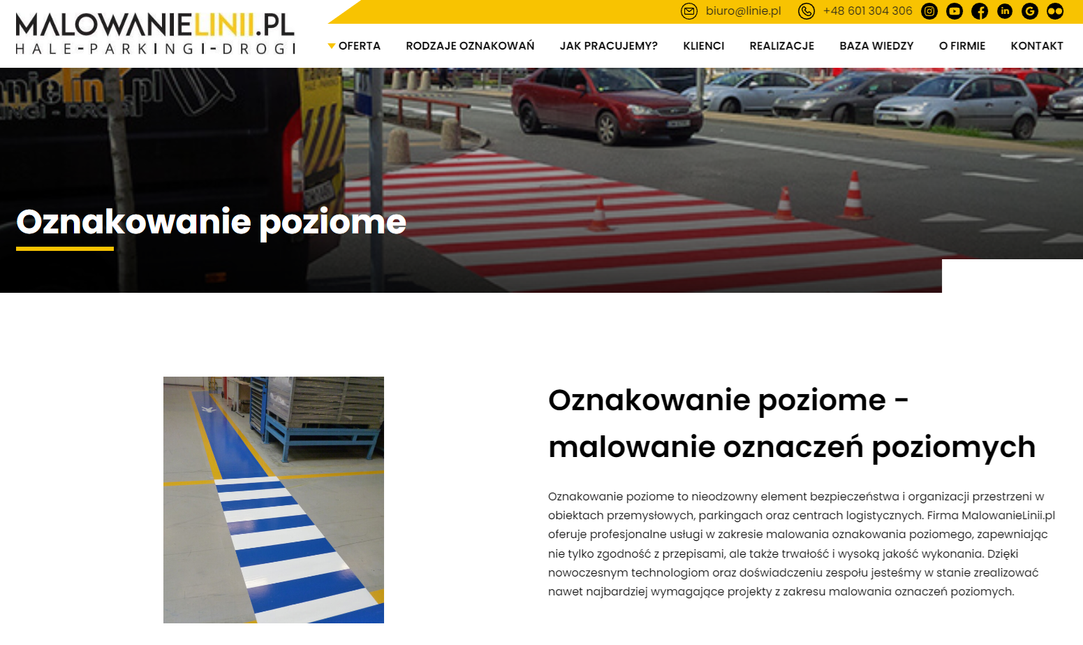 Jak wybrać oznakowanie poziome do parkingu, hali lub drogi wewnętrznej w zależności od natężenia ruchu?