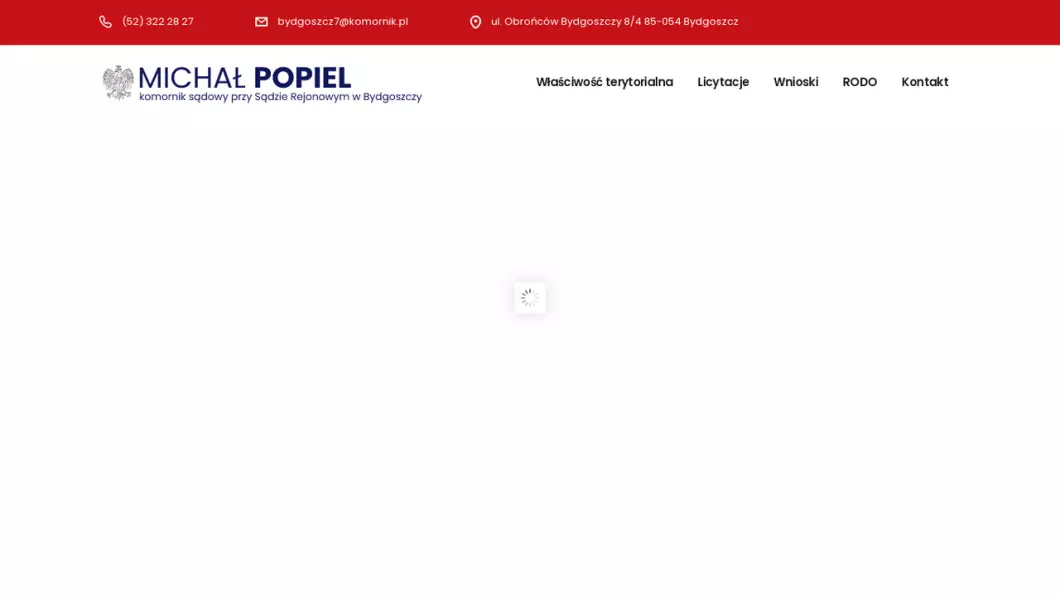 Michał Popiel Kancelaria Komornicza