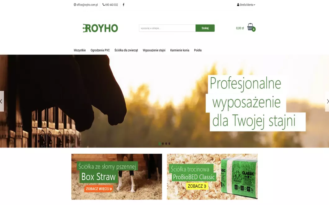 Akcesoria dla konia Royho