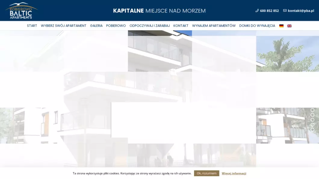 Pobierowo Baltic Apartments - apartamenty na sprzedaż nad morzem